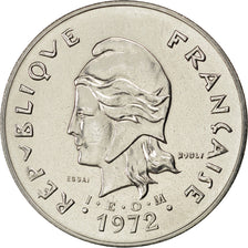 Moneta, Nuove Ebridi, 50 Francs, 1972, Paris, SPL, Nichel, KM:E7, Lecompte:51