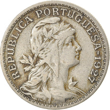 Coin, Portugal, 50 Centavos, 1927, VF(30-35), Copper-nickel, KM:577