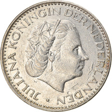 Munten, Nederlandse Antillen, Gulden, 1969, ZF, Nickel, KM:Pn6