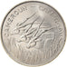 Coin, Cameroon, 100 Francs, 1975, Paris, AU(55-58), Nickel, KM:17
