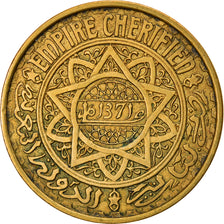 Coin, Morocco, Mohammed V, 50 Francs, 1951/AH1371, Paris, EF(40-45)