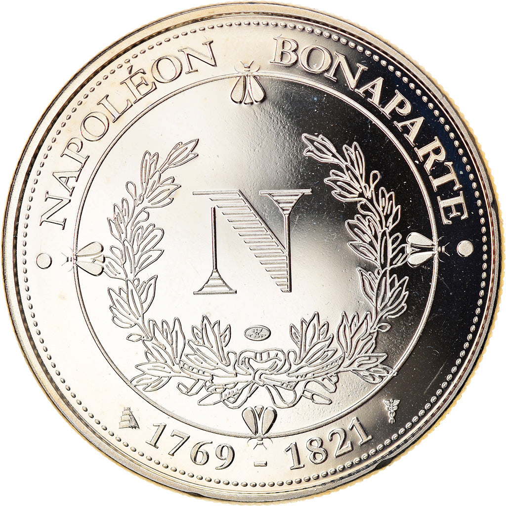 France, Medal, History, NAPOLEON À SAINTE HÉLÈNE, MS(65-70), Copper-nickel