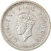 Coin, INDIA-BRITISH, George VI, Rupee, 1944, Bombay, EF(40-45), Silver, KM:557.1