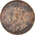 Coin, South Africa, George V, Penny, 1935, VF(30-35), Bronze, KM:14.3