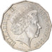 Moneta, Australia, Elizabeth II, 50 Cents, 2006, EF(40-45), Miedź-Nikiel