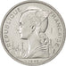 MADAGASCAR, 5 Francs, 1953, Paris, KM #E3, AU(55-58), Aluminum, Lecompte #105,..