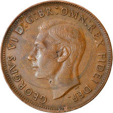 Coin, Australia, George VI, Penny, 1950, EF(40-45), Bronze, KM:43
