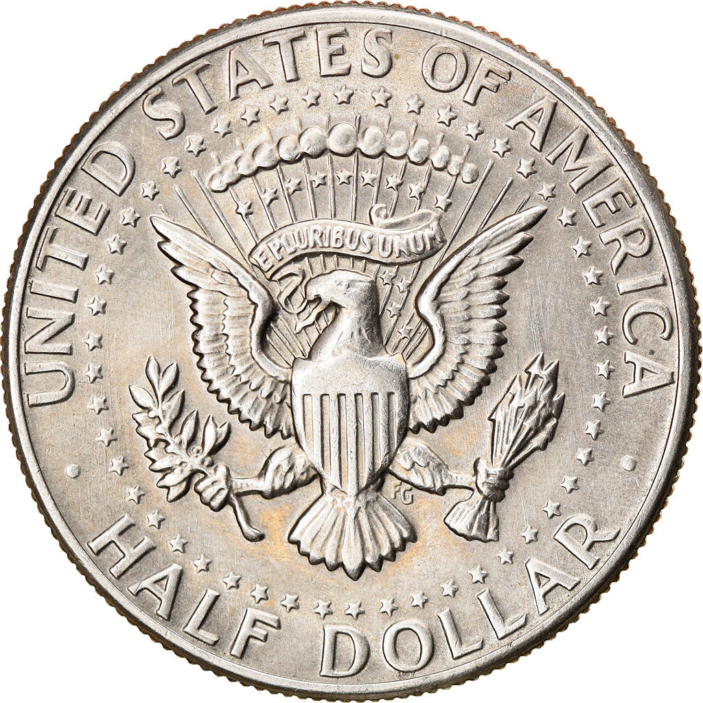 Coin, United States, Kennedy Half Dollar, Half Dollar, 1971, U.S. Mint, Denver