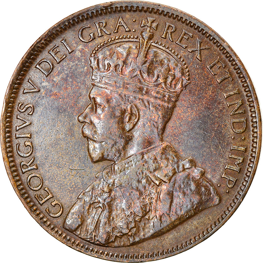 Coin, Canada, George V, Cent, 1918, Royal Canadian Mint, Ottawa, MS(63), Bronze