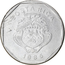 Monnaie, Costa Rica, 10 Colones, 1985, TB, Stainless Steel, KM:215.2