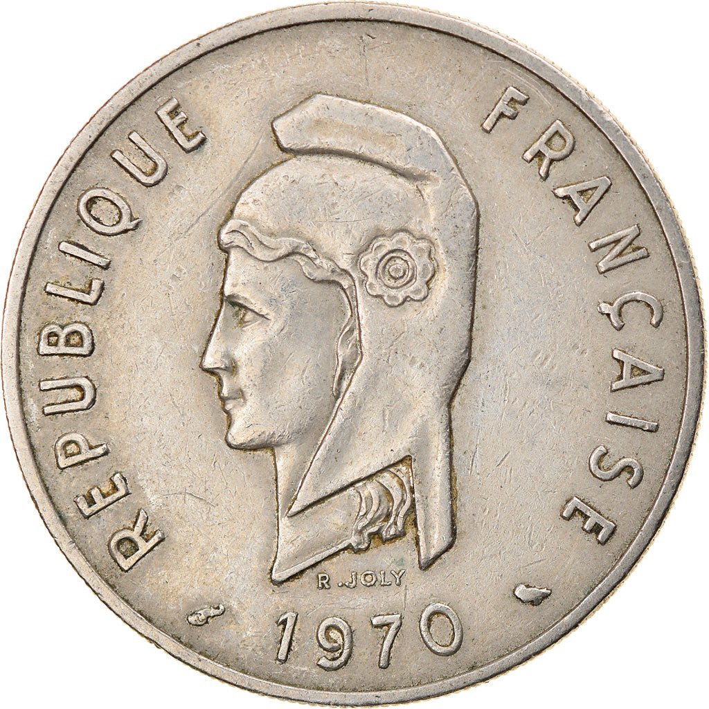 Monnaie, FRENCH AFARS & ISSAS, 100 Francs, 1970, Paris, TTB, Copper-nickel