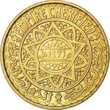 MOROCCO, 50 Francs, 1951, Paris, KM #E43, MS(60-62), Aluminum-Bronze, Lecompte..