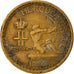 Moneda, Mónaco, Louis II, 50 Centimes, 1926, Poissy, BC+, Aluminio - bronce