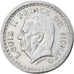 Monnaie, Monaco, 2 Francs, Undated (1943), TTB+, Aluminium, Gadoury:MC 133