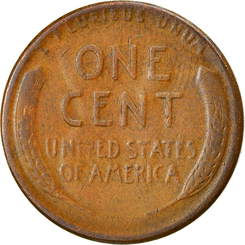 Coin, United States, Lincoln Cent, Cent, 1949, U.S. Mint, Denver, VF(20-25)