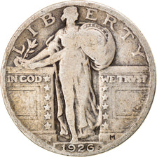 Coin, United States, Standing Liberty Quarter, Quarter, 1926, U.S. Mint