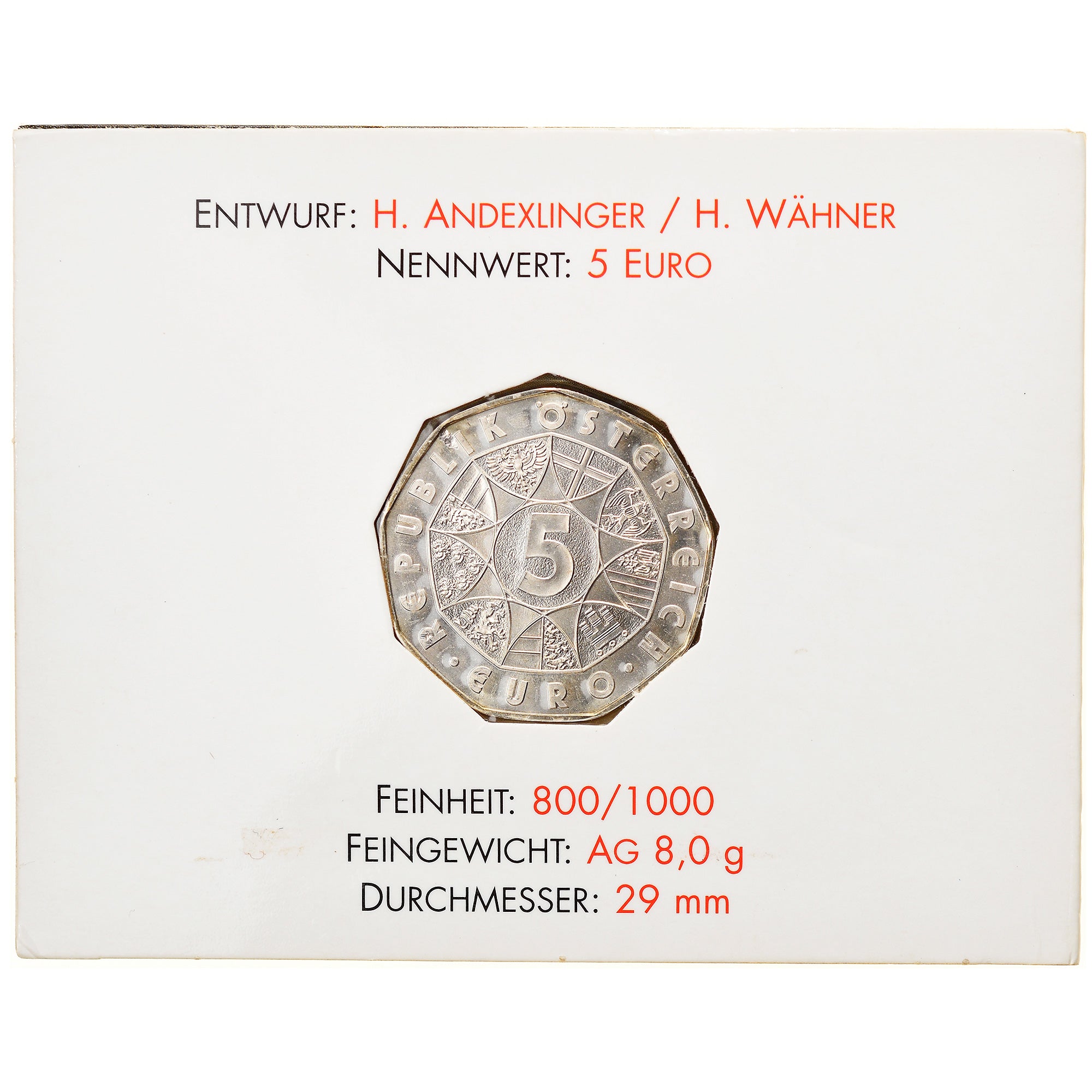 Austria, 5 Euro, Schönbrunn Zoo, 2002, Vienna, BU, MS(65-70), Silver, KM:3091