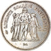 Coin, France, Hercule, 50 Francs, 1974, Paris, AU(50-53), Silver, KM:941.1