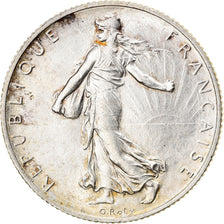 Coin, France, Semeuse, 2 Francs, 1920, Paris, AU(50-53), Silver, KM:845.1