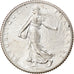 Coin, France, Semeuse, Franc, 1917, Paris, EF(40-45), Silver, KM:844.1