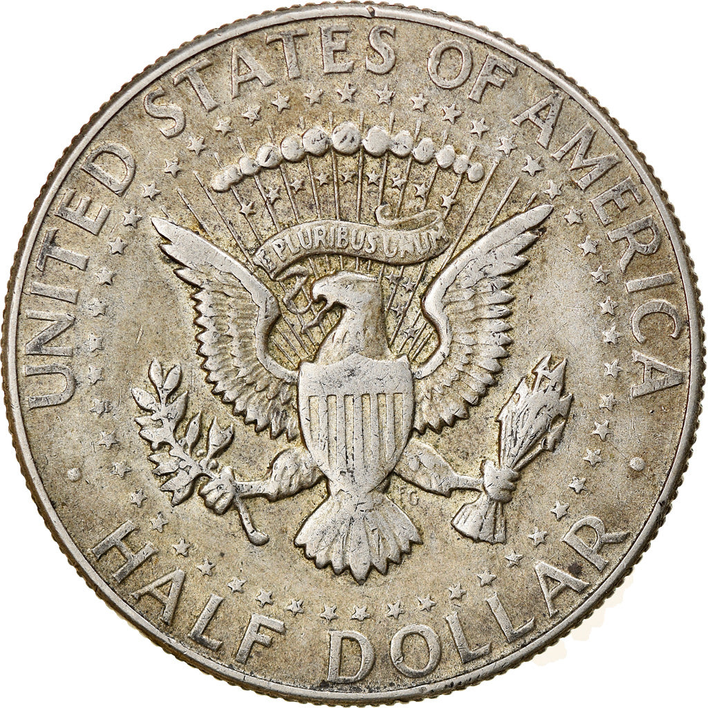 Coin, United States, Kennedy Half Dollar, Half Dollar, 1965, U.S. Mint