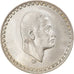 Coin, Egypt, 50 Piastres, 1970, Président Nasser, AU(50-53), Silver, KM:423