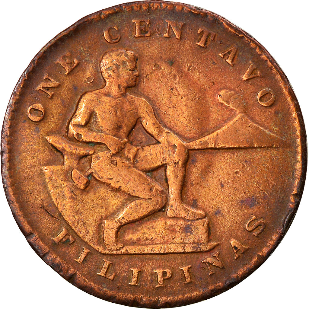 Coin, Philippines, Centavo, 1944, EF(40-45), Bronze, KM:179