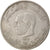 Moneta, Tunisia, Dinar, 1976, VF(20-25), Miedzionikiel, KM:304