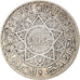 Coin, Morocco, Mohammed V, 5 Francs, AH 1352/1933, Paris, AU(50-53), Silver