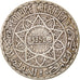 Coin, Morocco, Mohammed V, 5 Francs, AH 1352/1933, Paris, VF(20-25), Silver
