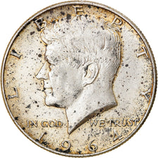 Coin, United States, Kennedy Half Dollar, Half Dollar, 1964, U.S. Mint