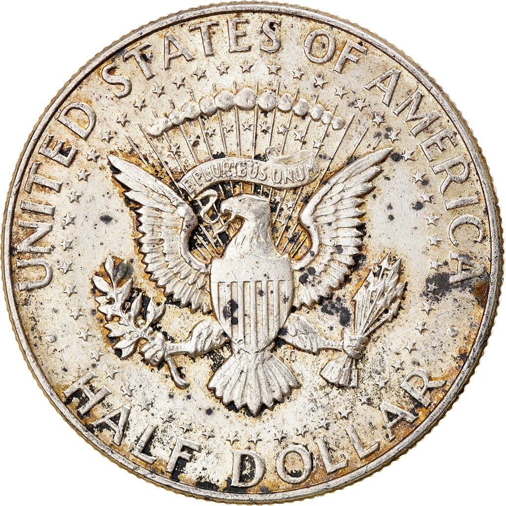 Coin, United States, Kennedy Half Dollar, Half Dollar, 1964, U.S. Mint