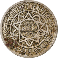 Coin, Morocco, Mohammed V, 20 Francs, AH 1366/1946, Paris, VF(30-35)