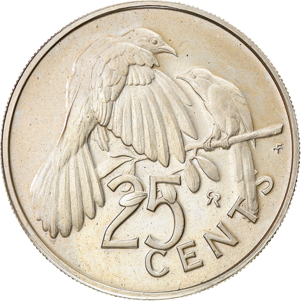 Coin, BRITISH VIRGIN ISLANDS, Elizabeth II, 25 Cents, 1973, Franklin Mint