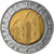 Moeda, San Marino, 500 Lire, 1992, Rome, EF(40-45), Bimetálico, KM:286