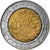 Moneda, San Marino, 500 Lire, 1992, Rome, MBC, Bimetálico, KM:286