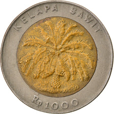 Coin, Indonesia, 1000 Rupiah, 1996, EF(40-45), Bi-Metallic, KM:56