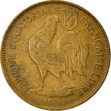 Moneta, Francuska Afryka Równikowa, 50 Centimes, 1942, Pretoria, EF(40-45)