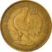 Coin, French Equatorial Africa, 50 Centimes, 1942, Pretoria, VF(30-35), Brass