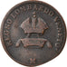 Moneta, STATI ITALIANI, LOMBARDY-VENETIA, Centesimo, 1822, Milan, MB, Rame