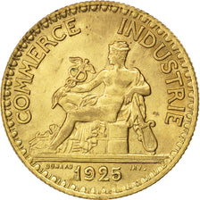 Coin, France, Chambre de commerce, 2 Francs, 1925, AU(55-58), Aluminum-Bronze