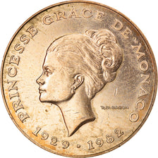 Coin, Monaco, Rainier III, 10 Francs, 1982, EF(40-45), Copper-Nickel-Aluminum