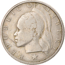 Coin, Liberia, 25 Cents, 1968, EF(40-45), Copper-nickel, KM:16a.2