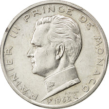 MONACO, 5 Francs, 1966, KM #141, EF(40-45), Silver, Gadoury #152, 11.97