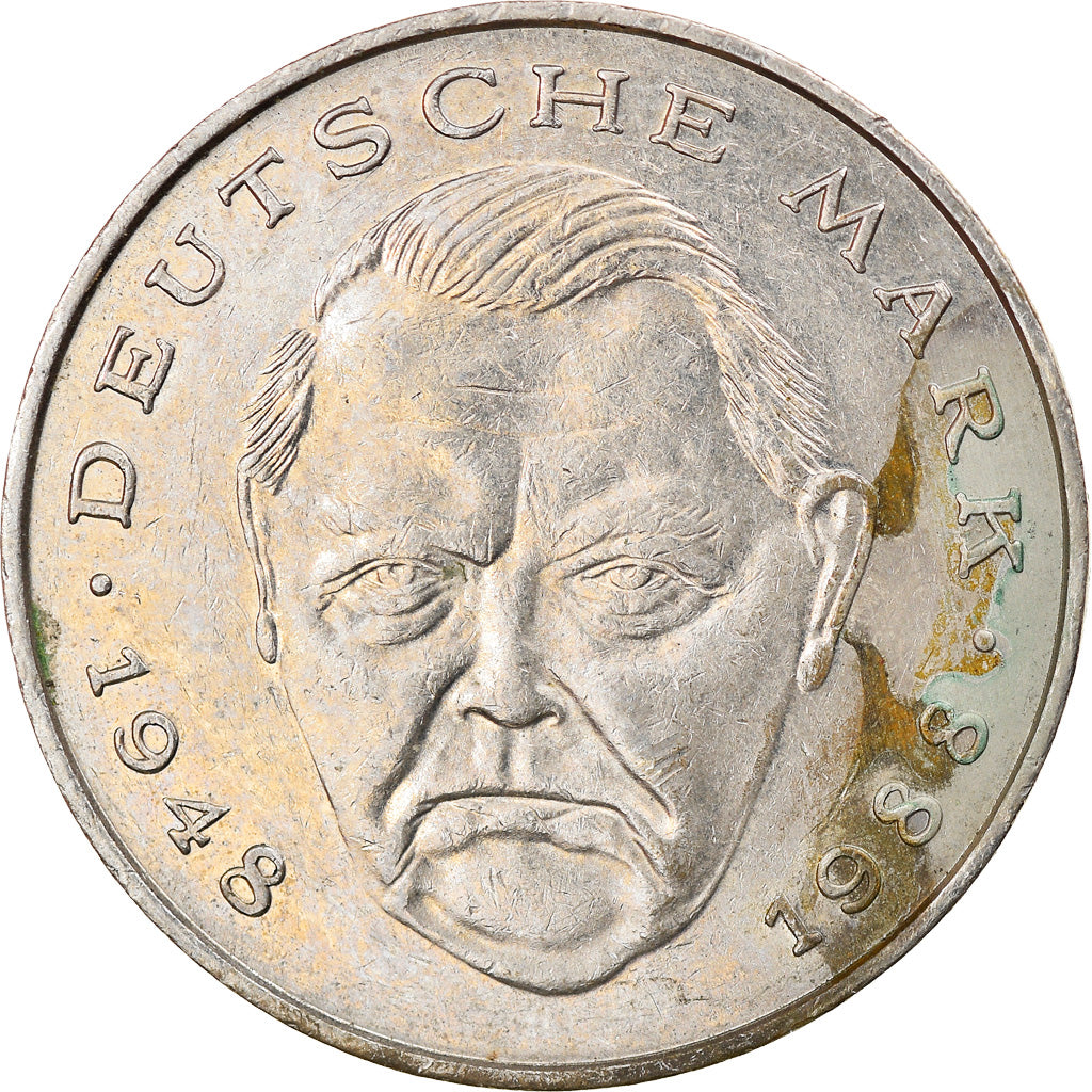 Monnaie, République fédérale allemande, 2 Mark, 1988, Munich, TB+