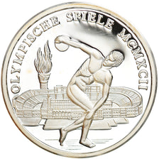 Spanien, Medaille, Les Jeux Olympiques de Barcelone, 1992, BE, STGL, Silber