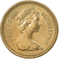 Münze, Großbritannien, Elizabeth II, Pound, 1983, SS+, Nickel-brass, KM:933