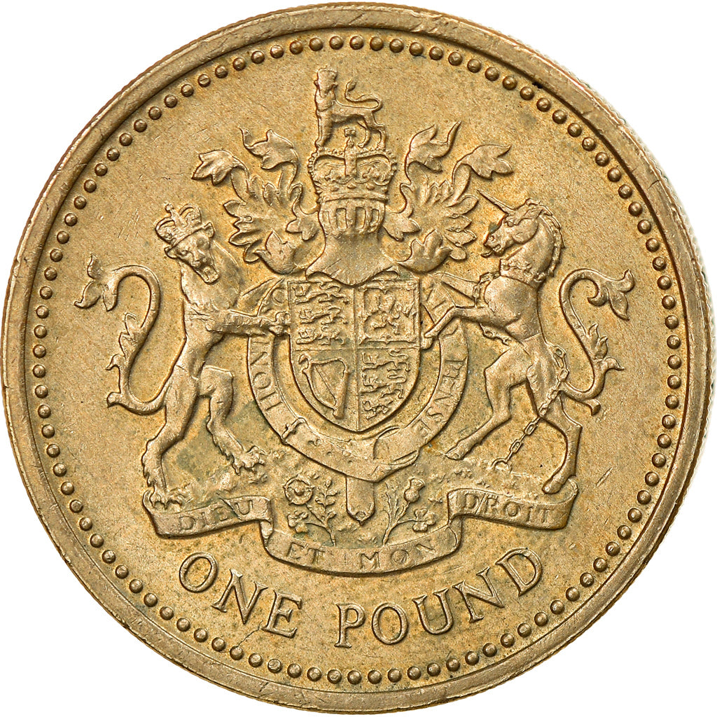 Münze, Großbritannien, Elizabeth II, Pound, 1983, SS+, Nickel-brass, KM:933