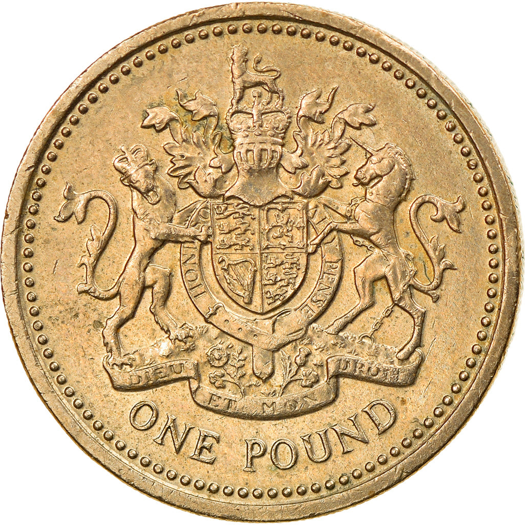 Monnaie, Grande-Bretagne, Elizabeth II, Pound, 1983, TTB+, Nickel-brass, KM:933