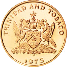 TRINIDAD & TOBAGO, Cent, 1975, Franklin Mint, KM #25, MS(63), Bronze, 17.8, 1.90